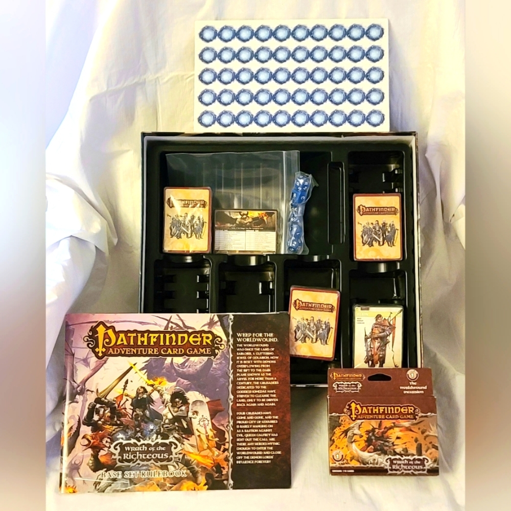 Pathfinder Adventure Card Game Wrath Of The Righteous Base Set 2015 Paizo